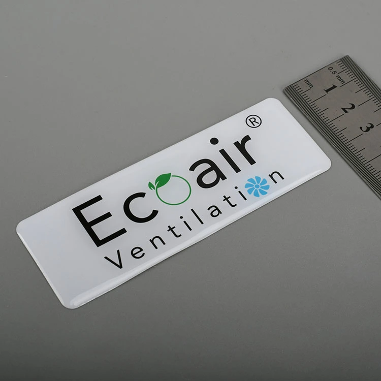 Nhãn dán Epoxy nhựa logo 3D