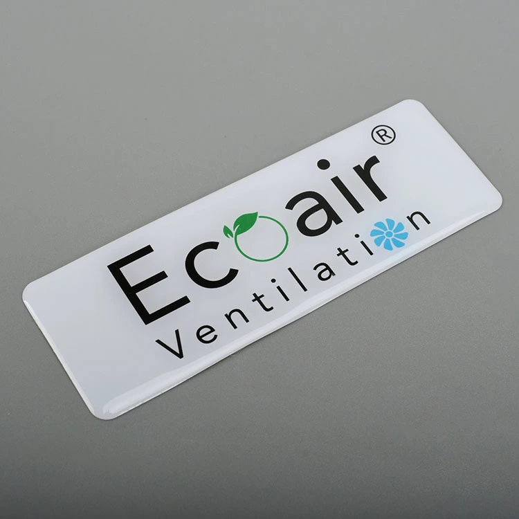 Nhãn dán Epoxy nhựa logo 3D