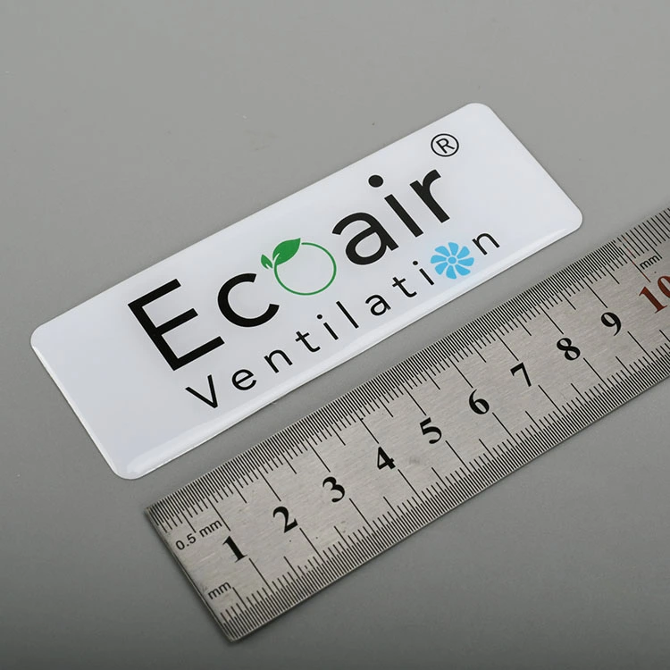 Nhãn dán Epoxy nhựa logo 3D
