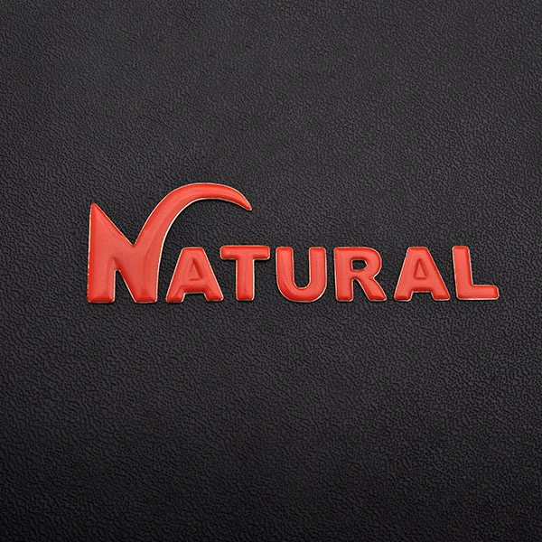 Hiệu ứng nâng cao 3D Soft Sticker Dome 3D Soft Motorcycle Logo màu đỏ