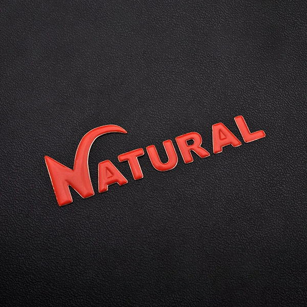 Hiệu ứng nâng cao 3D Soft Sticker Dome 3D Soft Motorcycle Logo màu đỏ