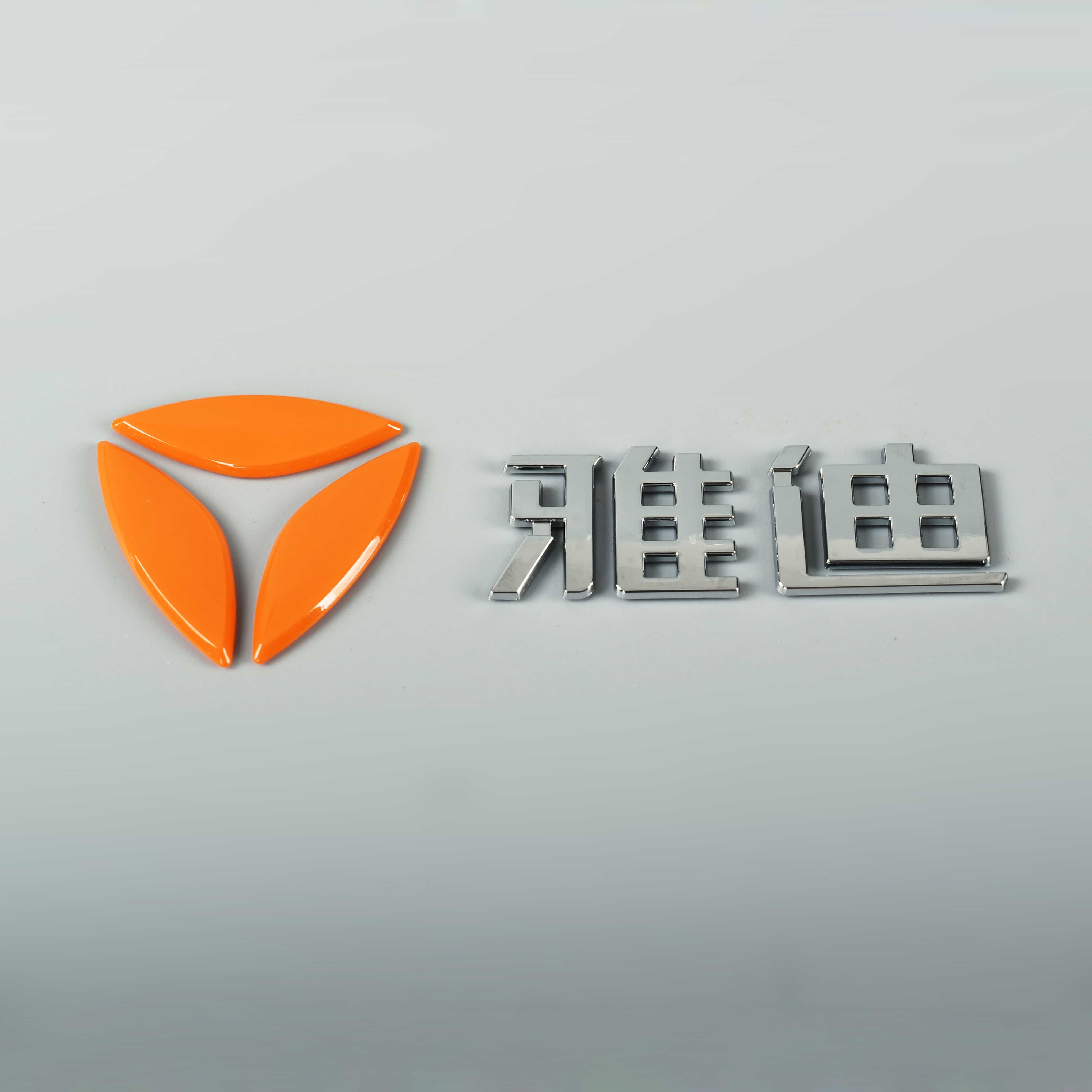 Nhãn dán nhãn xe máy 3D Nhựa Chrome Logo Huy hiệu ABS