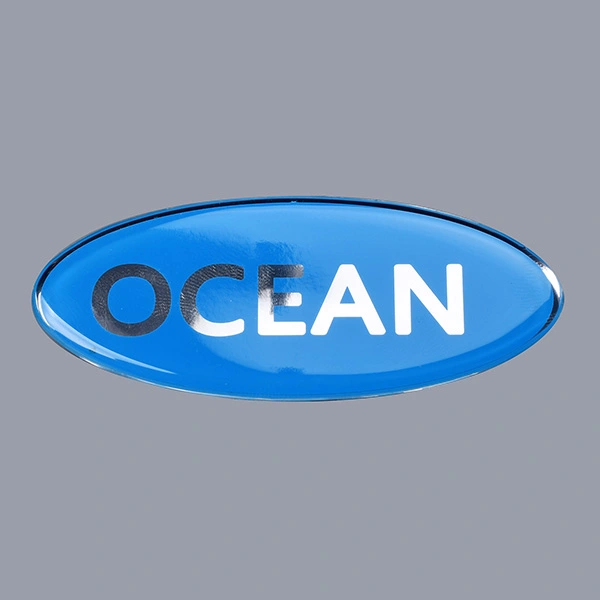 Nhãn dán nhựa Epoxy 3d vòm