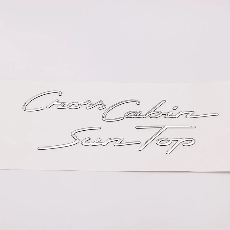 Nhãn thương hiệu nhựa mềm 3D gel