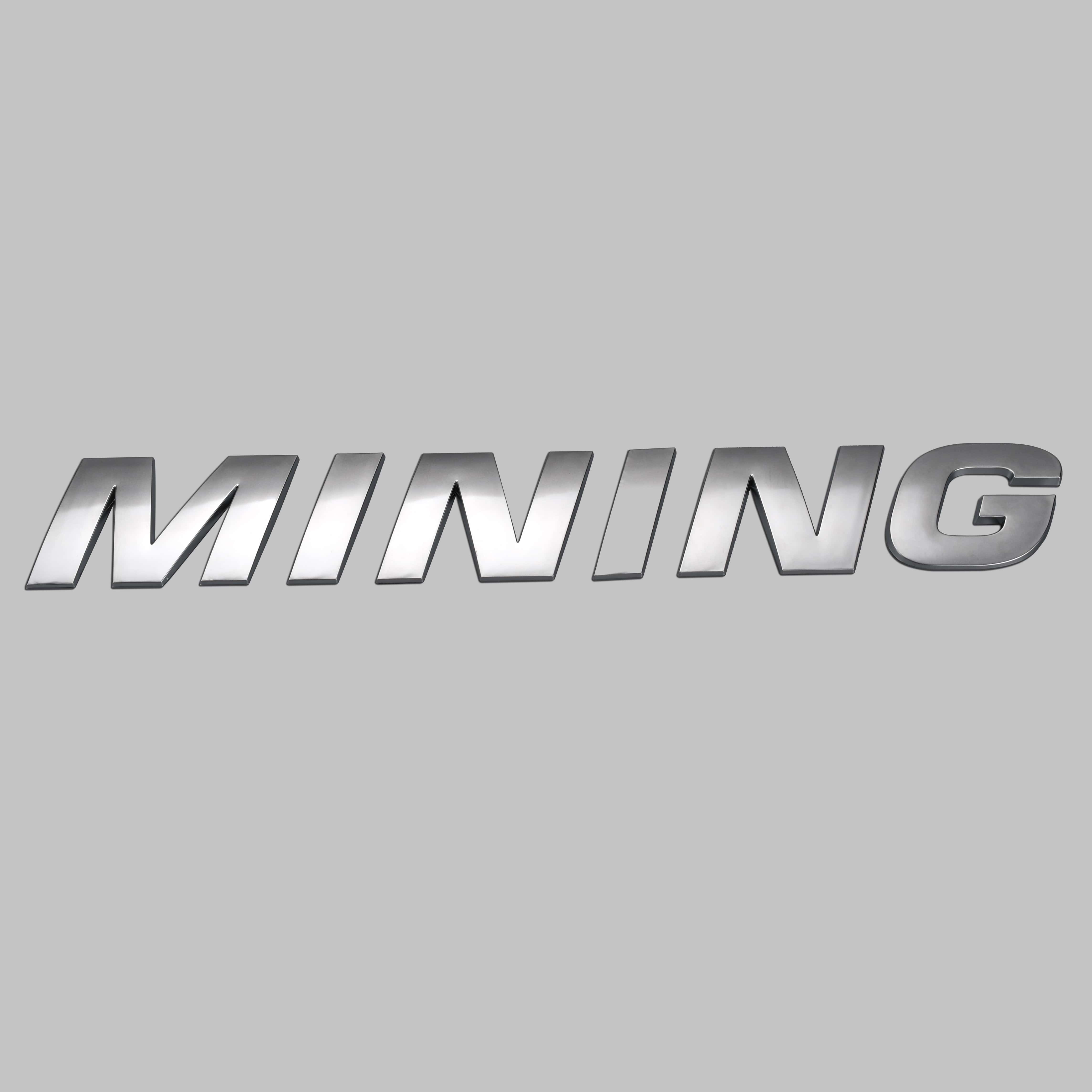Logo biểu tượng ô tô có chữ 3d