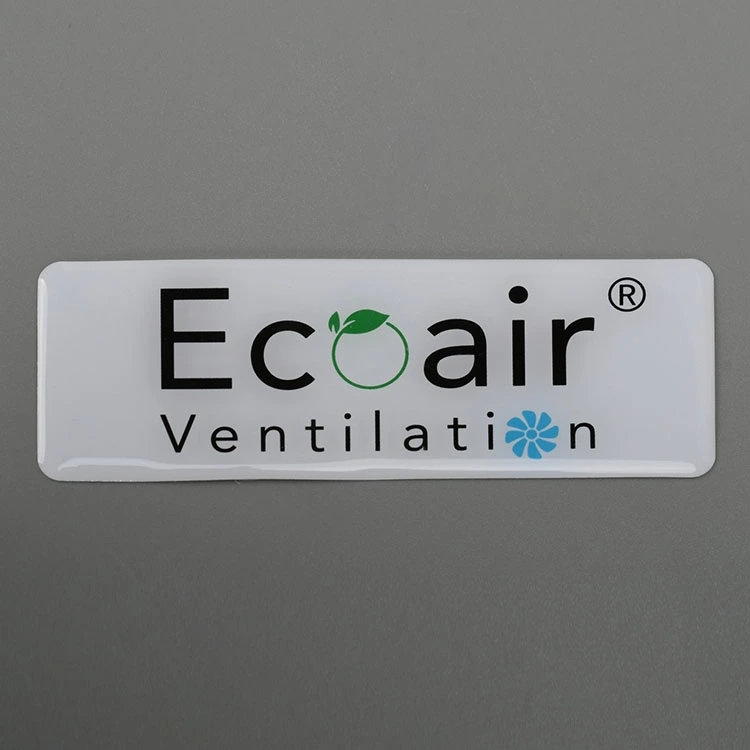 Nhãn dán Epoxy nhựa logo 3D