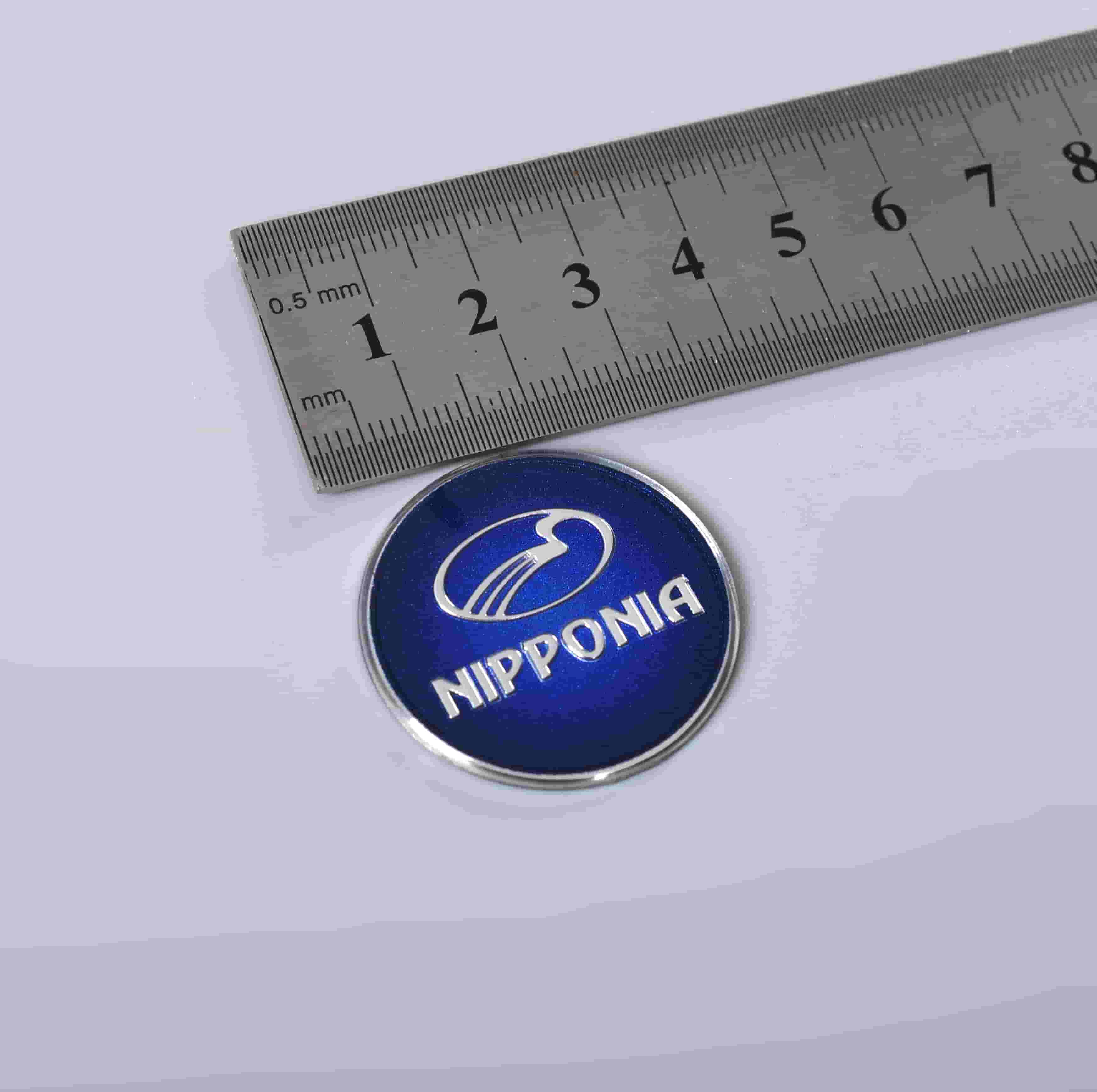Logo dập nổi biểu tượng nhựa 3D