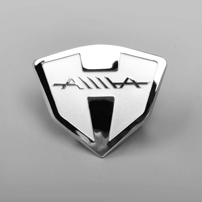 Nhãn dán logo kim loại Chrome