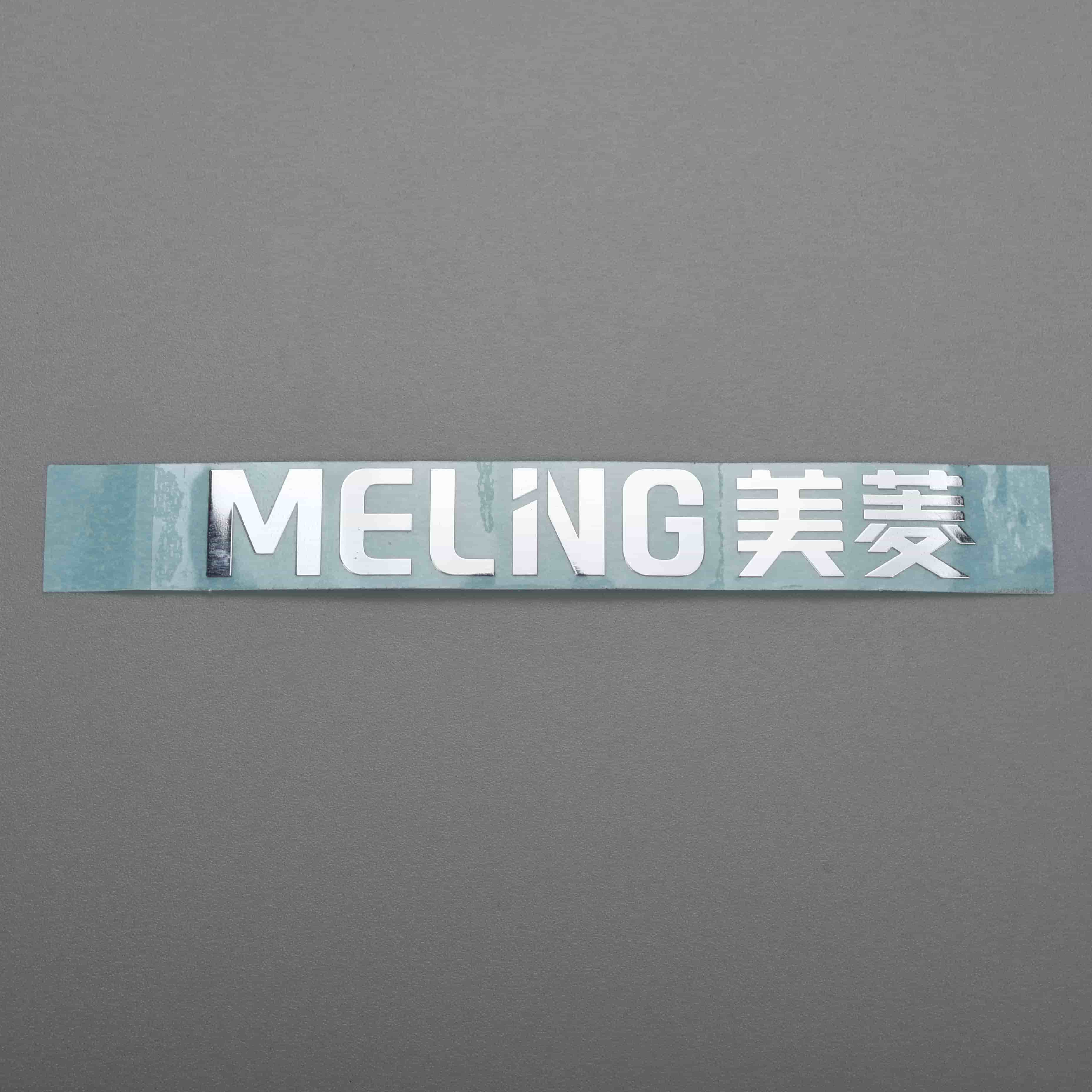 Bảng tên Niken Electrofom tráng gương