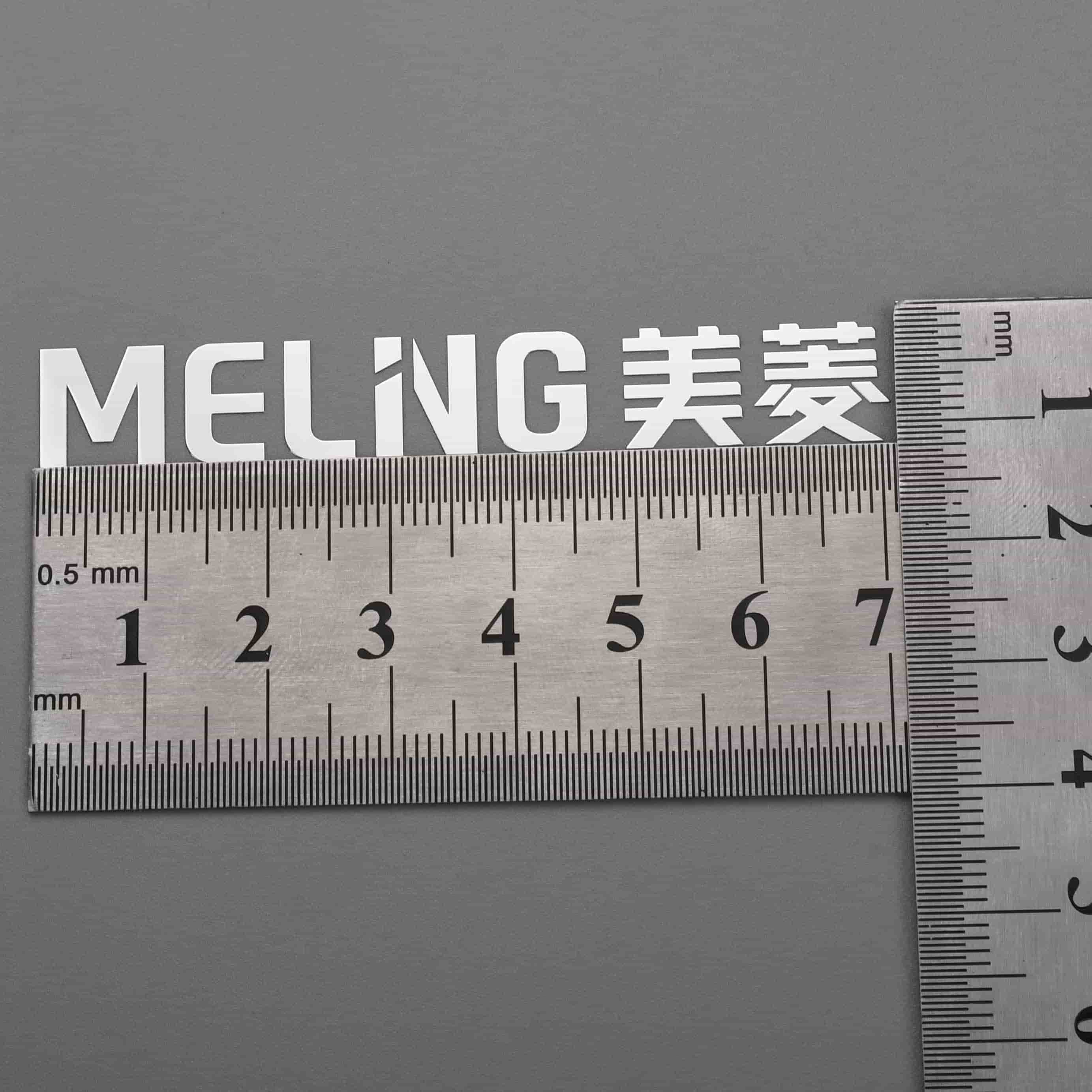 Bảng tên Niken Electrofom tráng gương