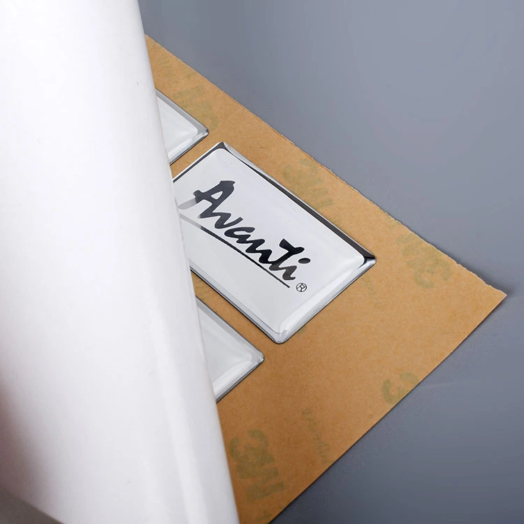 Bản in logo Nhãn dán nhựa Epoxy