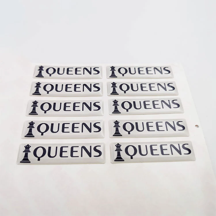 Nhãn hình vòm nhựa Epoxy