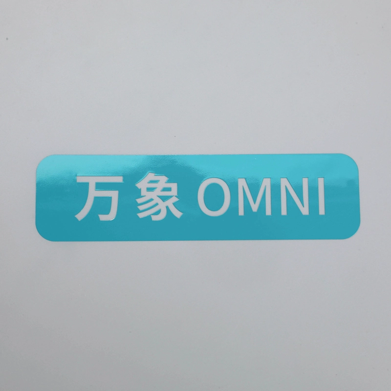 Nhãn mạ điện gia dụng phun sơn màu