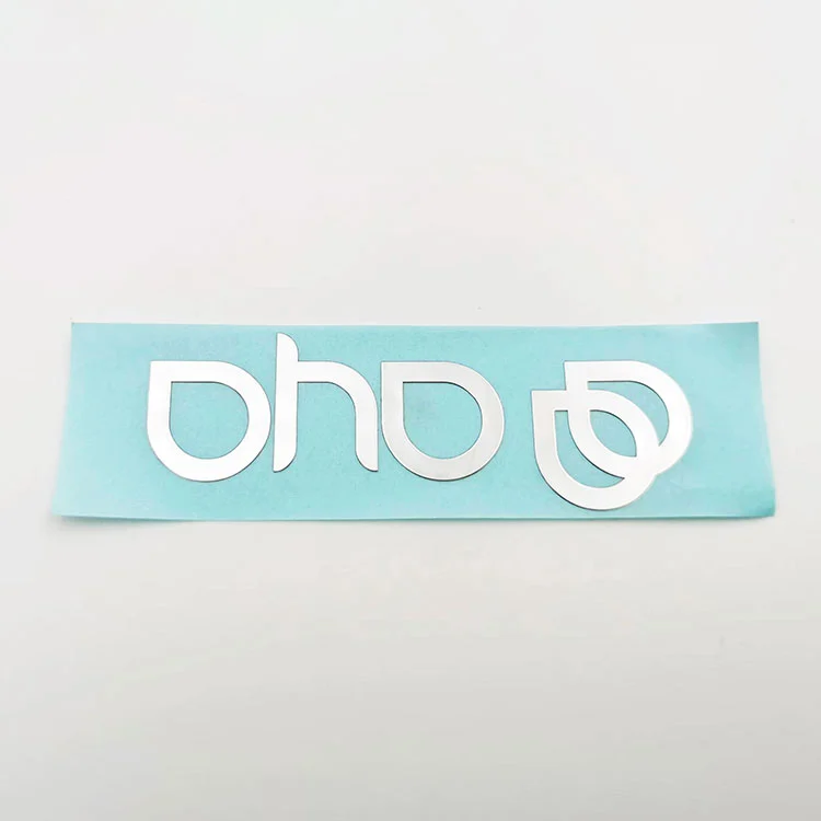 Nhãn nhãn dán kim loại niken logo