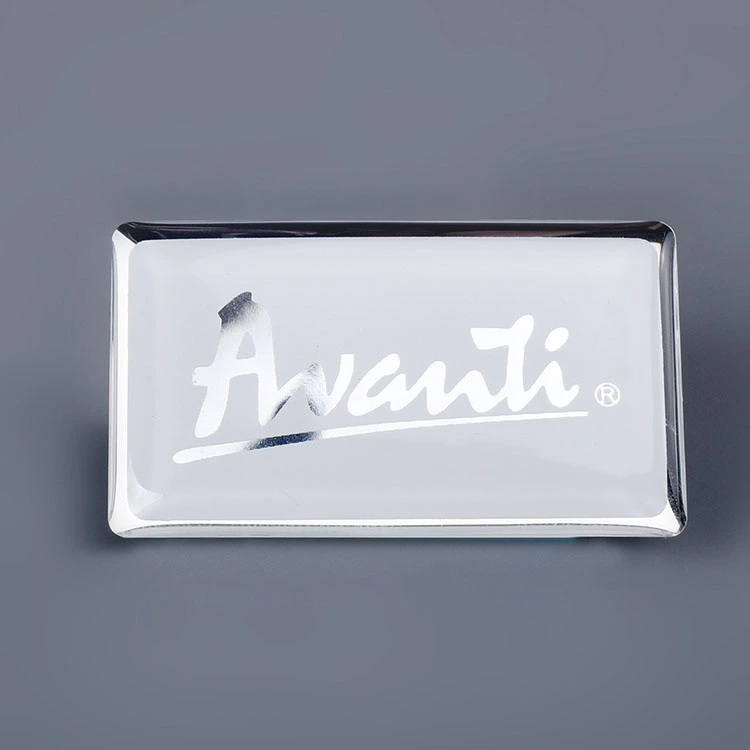 Bản in logo Nhãn dán nhựa Epoxy