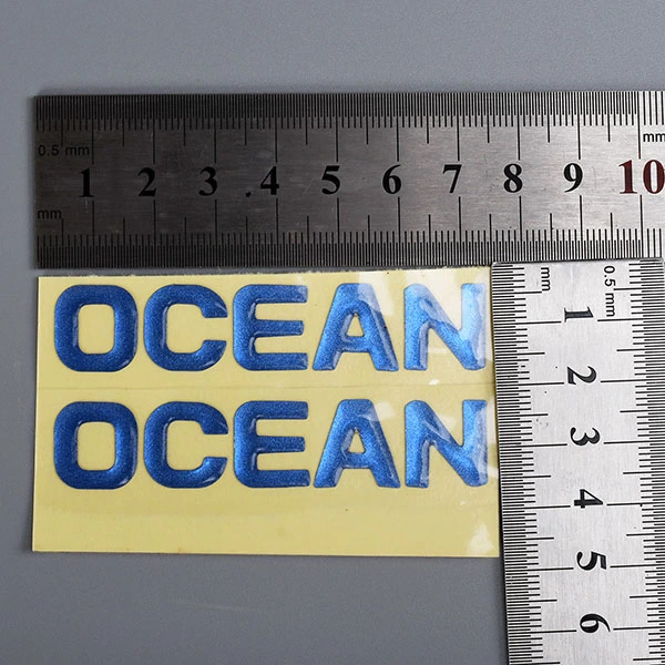 In tùy chỉnh Chất lượng cao Vòm dính 3d mạnh mẽ Logo riêng biệt Nhãn dán Epoxy