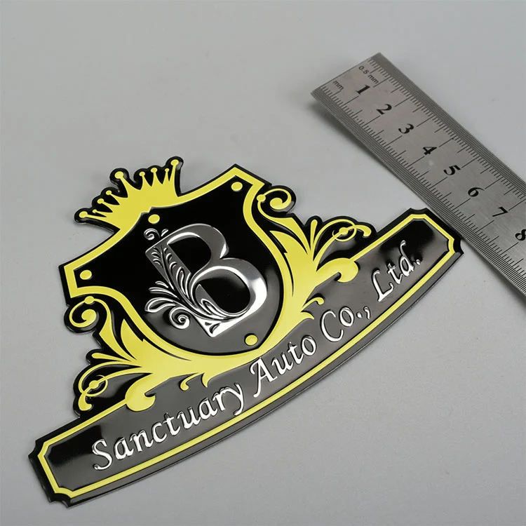 Nhãn kim loại có logo