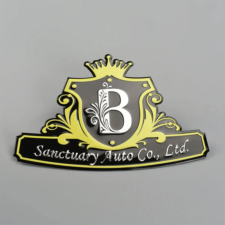 Nhãn kim loại có logo