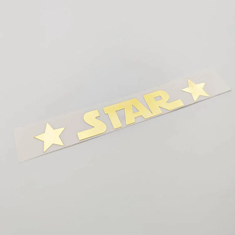 logo kim loại logo vàng