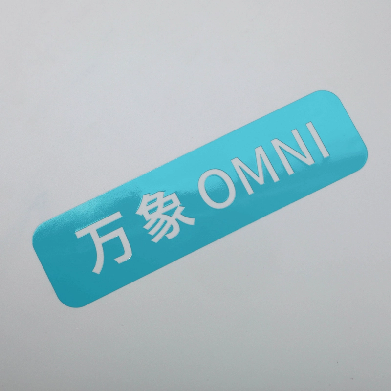 Nhãn mạ điện gia dụng phun sơn màu