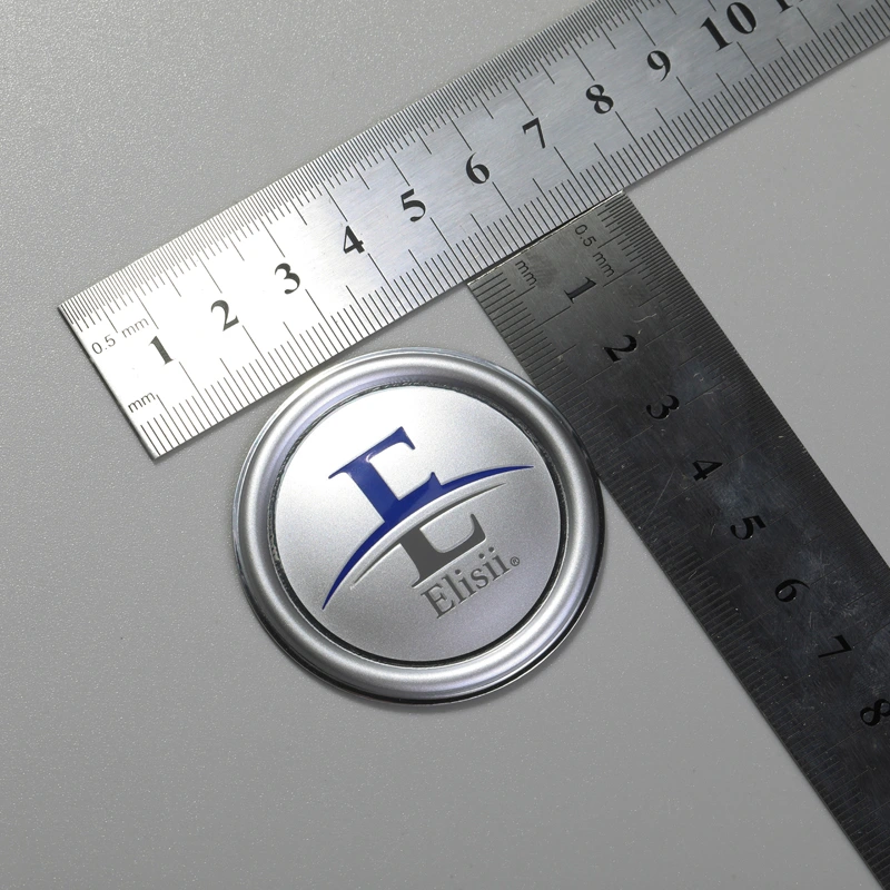 Nhãn nhôm Logo tùy chỉnh Nhãn dán nổi 3d