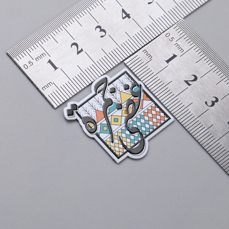 Nhãn nhôm Logo Bảng tên In lụa