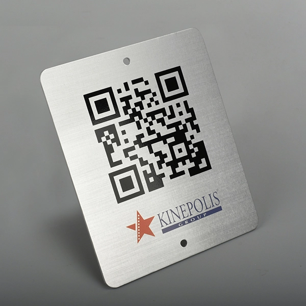 Nhãn nhôm mã QR