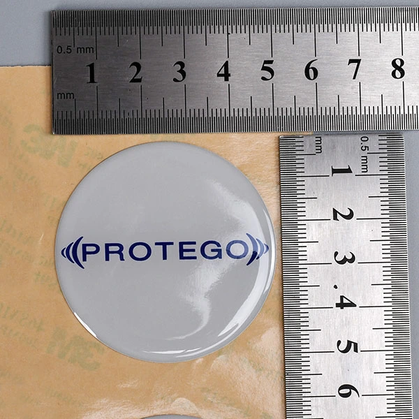 PU Dome Resin Epoxy logo scutcheon Nhãn dán PU