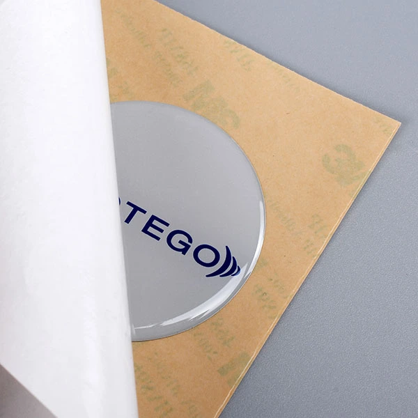 PU Dome Resin Epoxy logo scutcheon Nhãn dán PU
